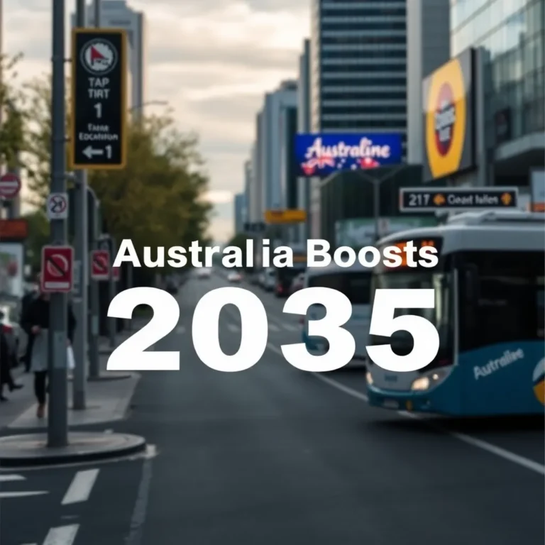 Australia Boosts 2035 Emissions Reduction Target
