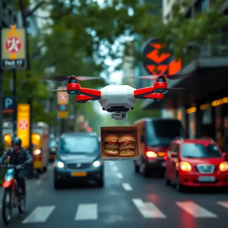 Drone Delivery: Hot Food's New Frontier