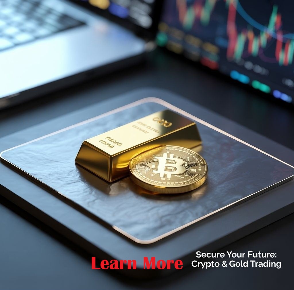 Trade Crypto and Gold with Confidence