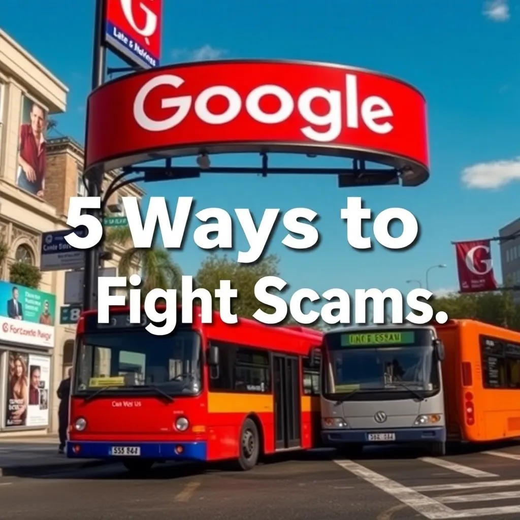 Google's 5 Ways to Fight Scams: Protecting You Online