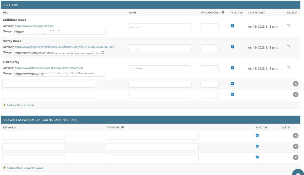 Multi Site WordPress Content Automation SaaS Platform
