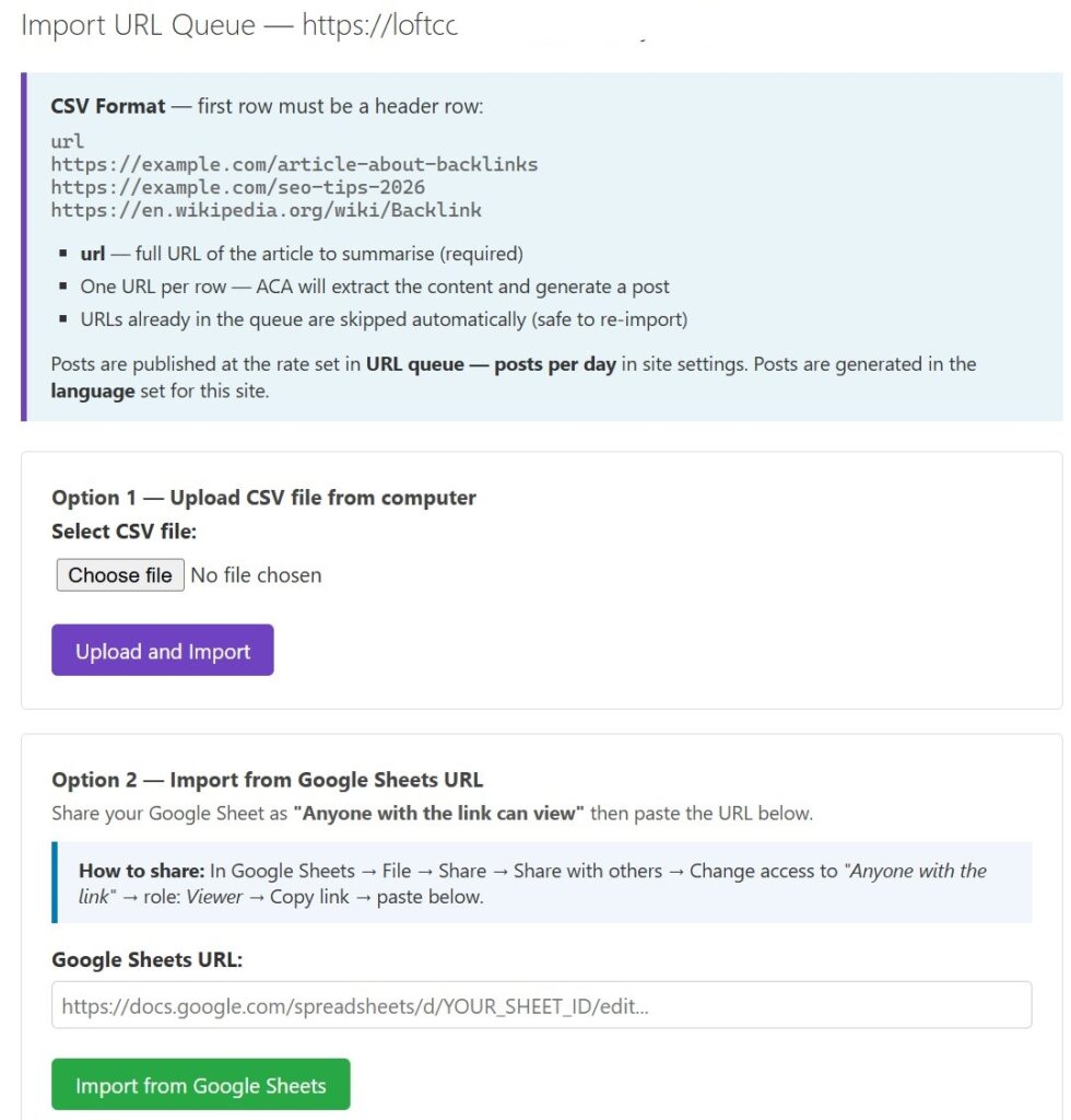 WordPress Autoblog with AI Images and Keyword Linking