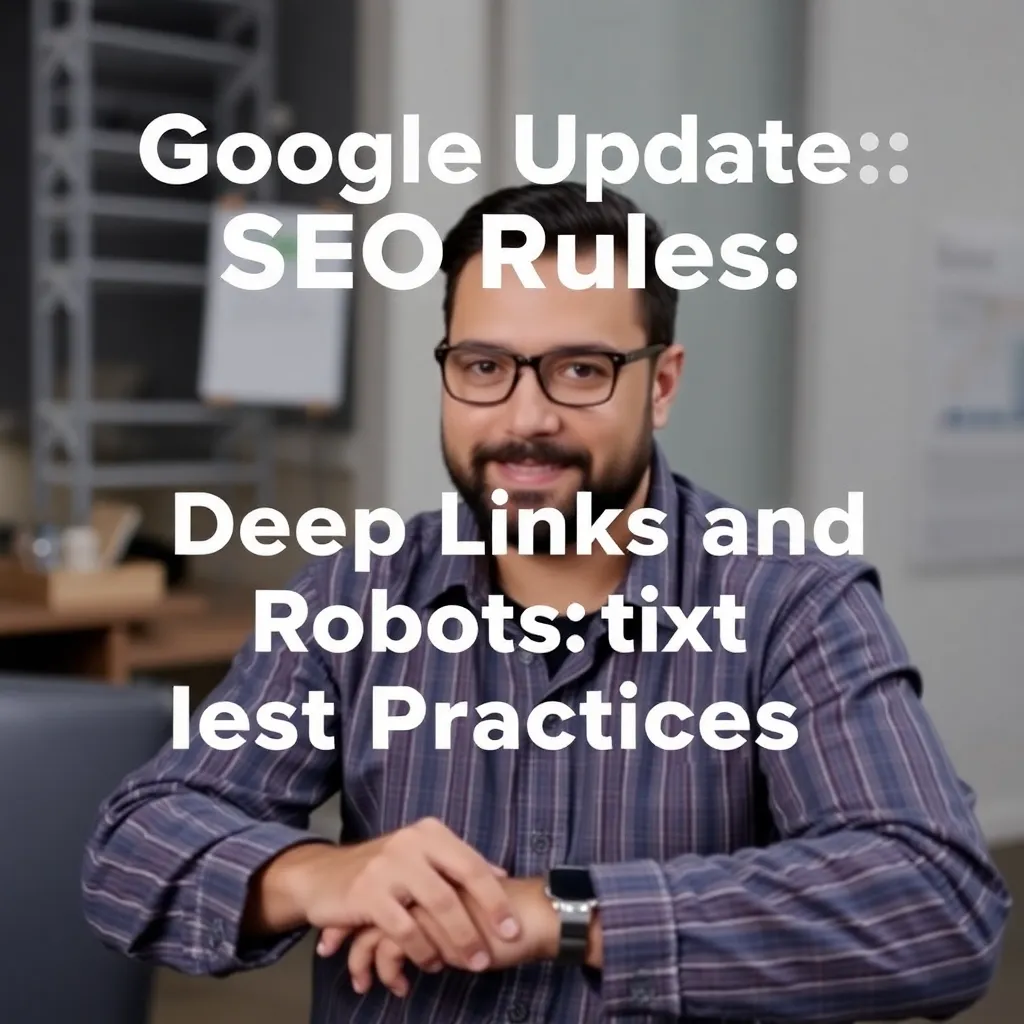 GOOGLE UPDATES SEO RULES: DEEP LINKS & ROBOTS.TXT BEST PRACTICES