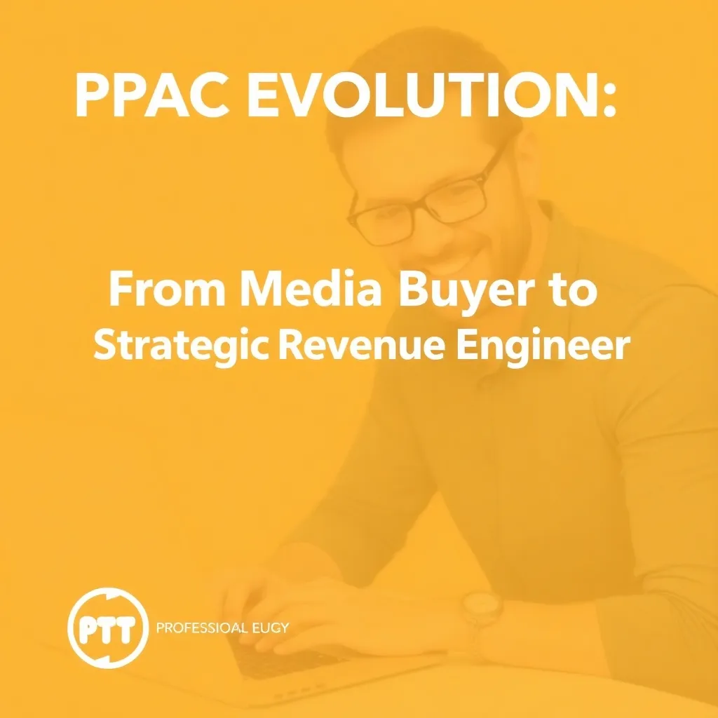 PPC EVOLUTION: FROM MEDIA BUYER TO STRATEGIC REVENUE ENGINEER