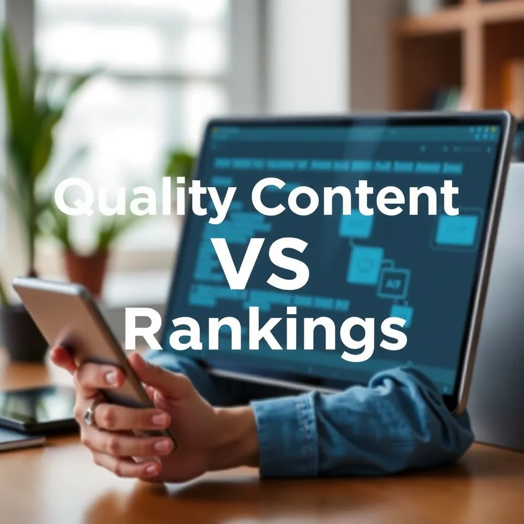 QUALITY CONTENT VS RANKINGS: WHAT AI AND SEARCH REALLY REWARD