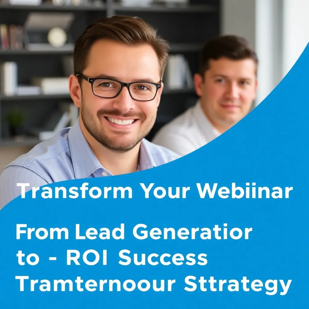 TRANSFORM YOUR WEBINAR STRATEGY: FROM LEAD GENERATION TO ROI SUCCESS