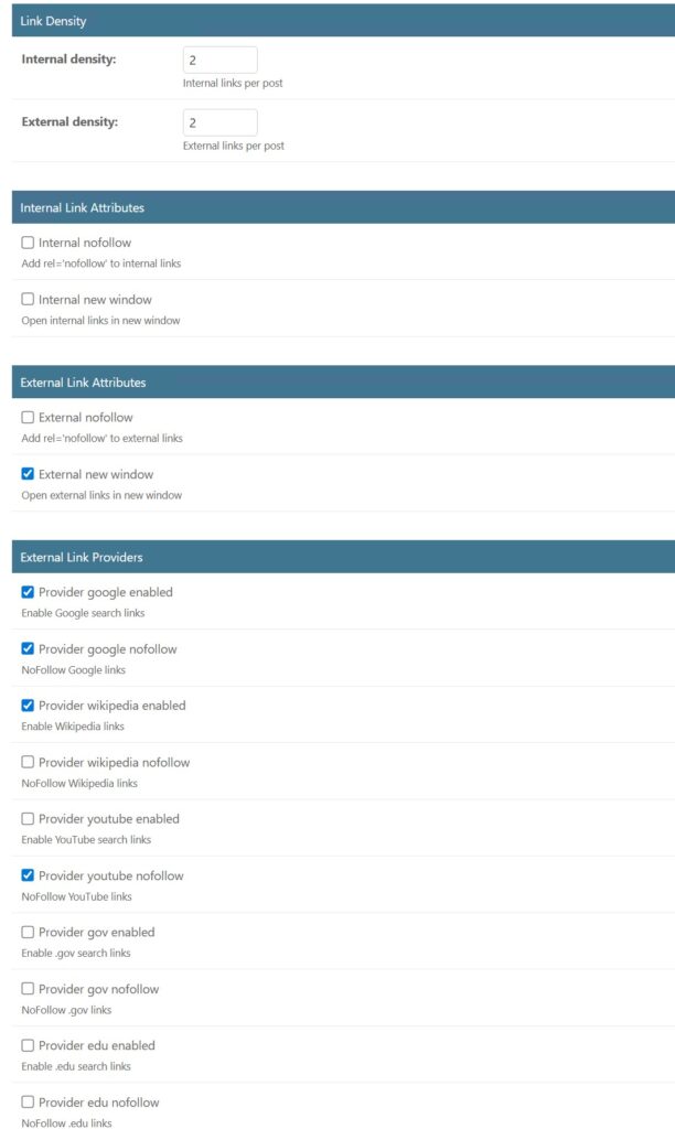Auto Backlinks Builder Control Panel
