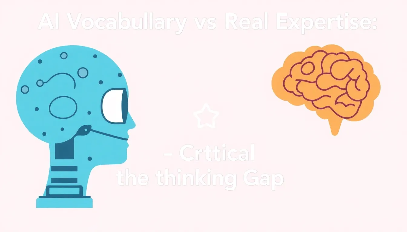 AI VOCABULARY VS REAL EXPERTISE: THE CRITICAL THINKING GAP