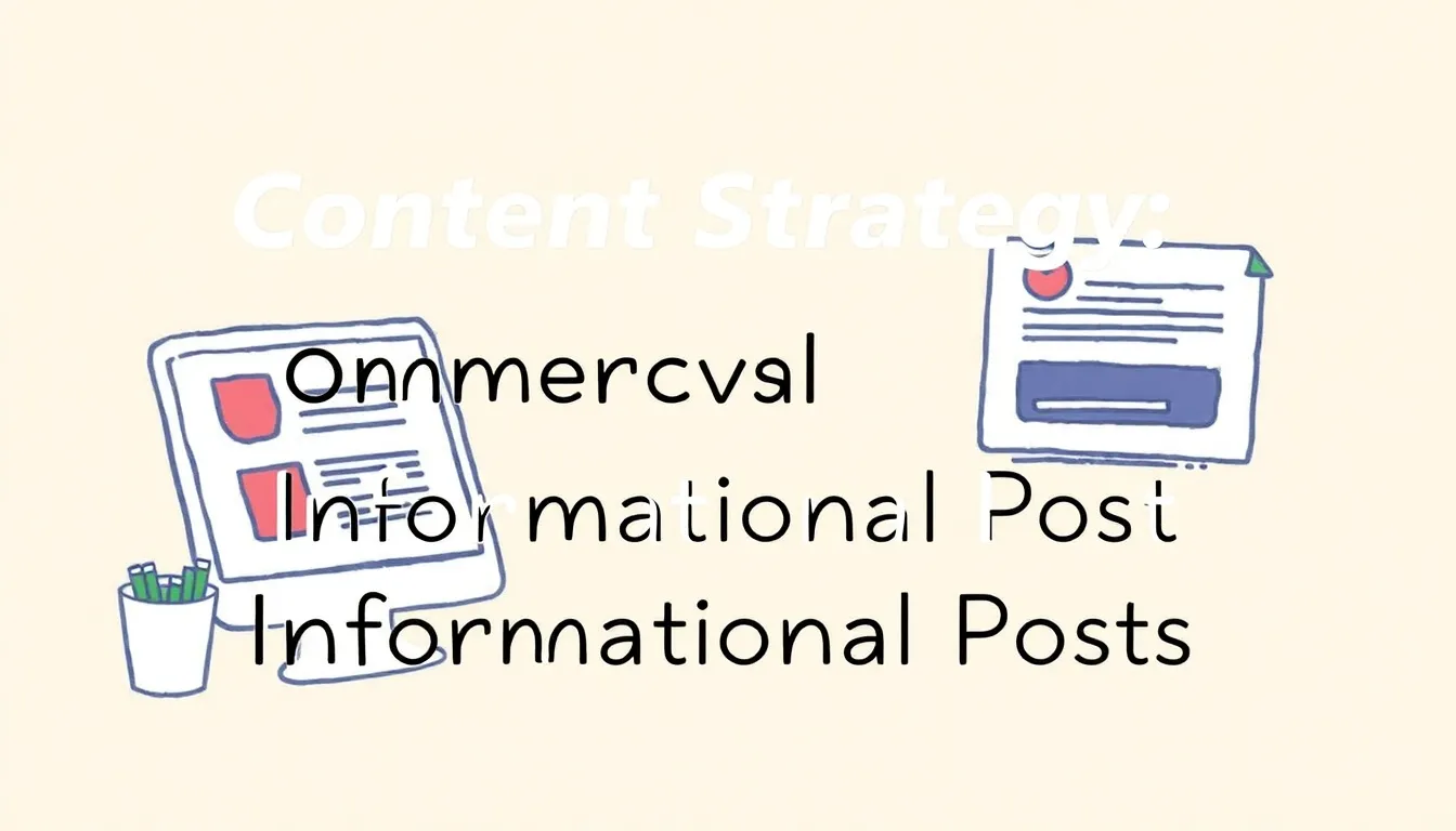 CHATGPT CONTENT STRATEGY: COMMERCIAL VS INFORMATIONAL POSTS