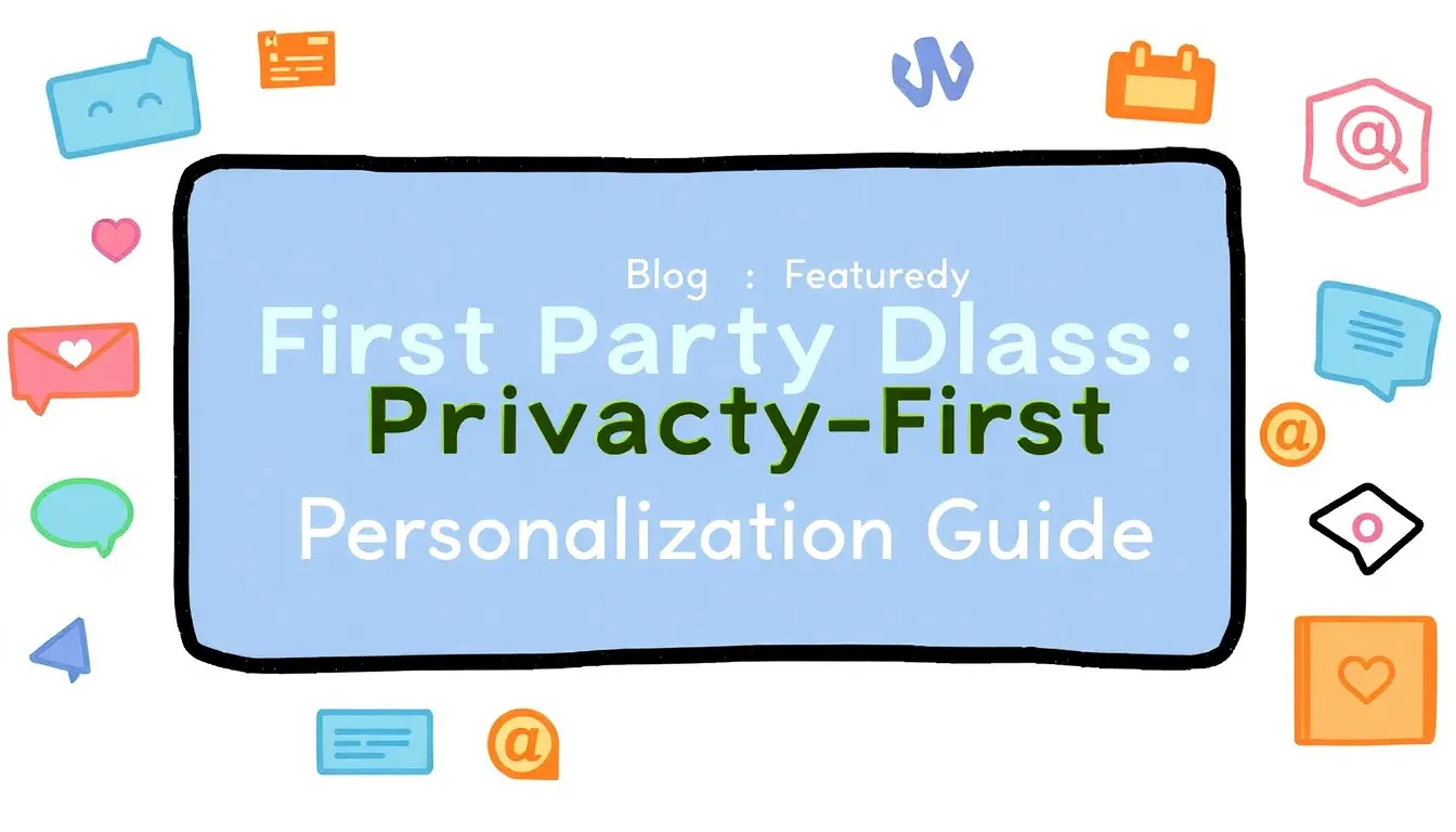 FIRST-PARTY DATA STRATEGIES: PRIVACY-FIRST PERSONALIZATION GUIDE