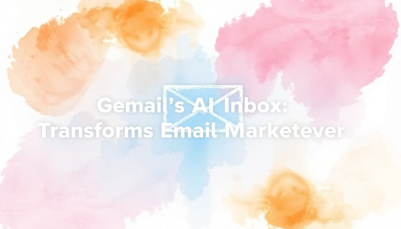 GMAIL'S AI INBOX TRANSFORMS EMAIL MARKETING FOREVER