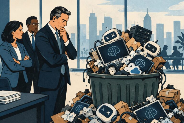 Companies Are Finally Noticing Their AI Spending Is Just Buying Expensive Garbage