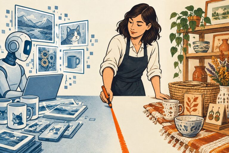 Etsy Draws a Line on AI, Just Not Where You’d Expect