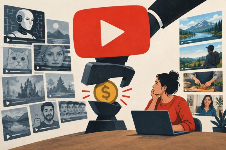 YouTube Tightens Monetization Rules for AI-Generated and Low-Quality Content